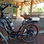 Pedego Bike at Furman Shi Center Bike Parking